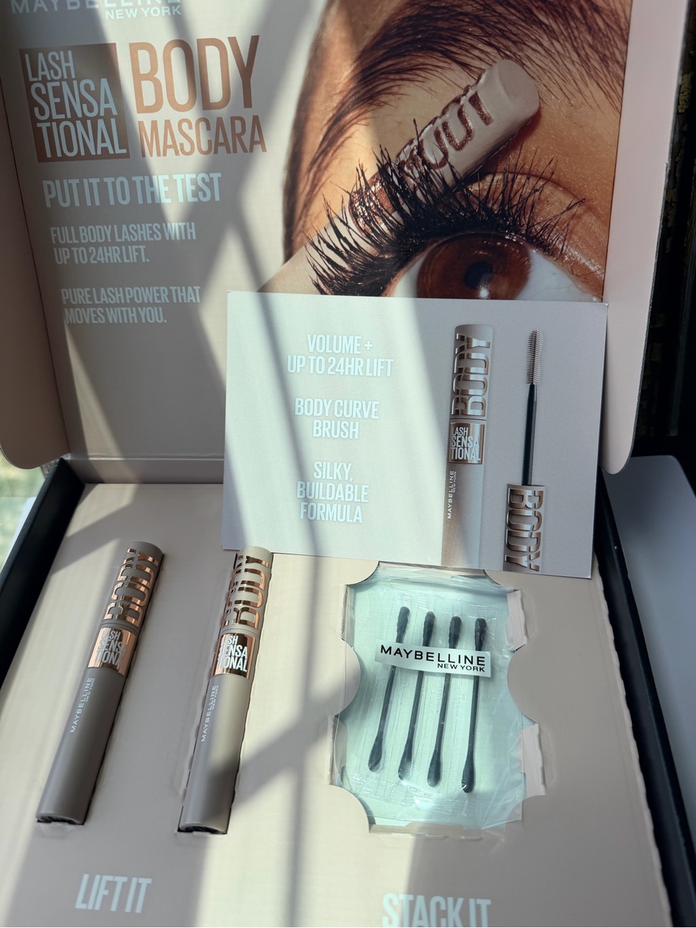 Maybelline Lash Sensational Body Mascara - Taupe Beige